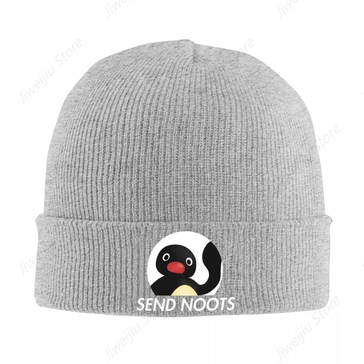 Send Noots Beanie Hats noot Funny Caps Unisex Adult Outdoor Knitting Hat Spring Design Warm Soft Beanie Hat