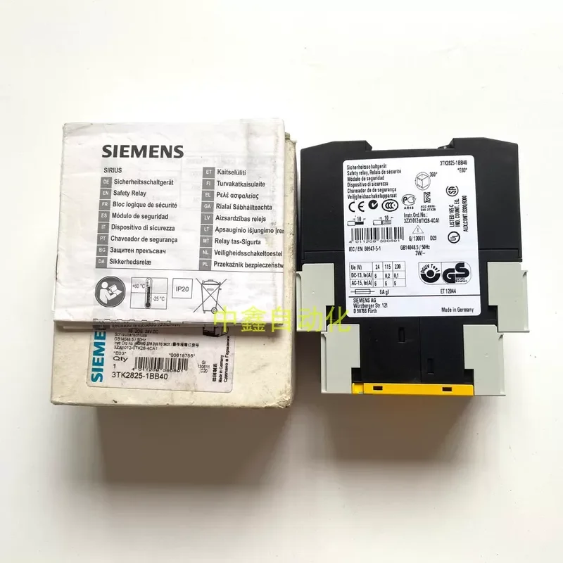 Siemens 3TK2825/2827/2828-1BB40/1AL20/2BB40 Safety Relay Spot Inquiry