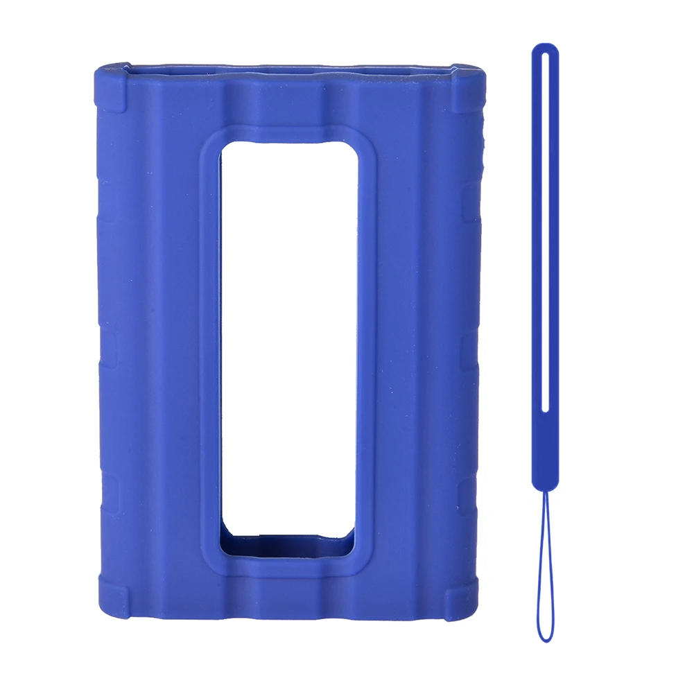 Silicone Case SSD Sleeve Skin Waterproof Protective Case Cover with Lanyard External SSD Case for Samsung T7 Shield Portable SSD