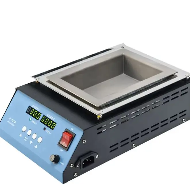 

Solder Pot Tin Melting Furnace Thermoregulation Soldering Desoldering Bath 50mm to 350mm 30~400 Degree Ajustable NEW 220V/110V