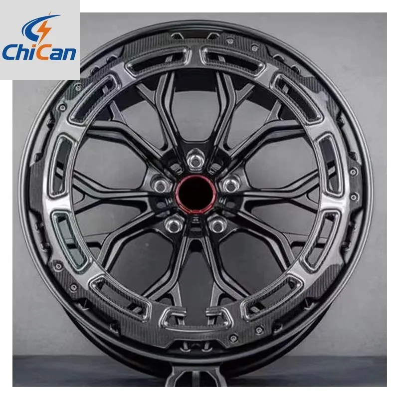 

Кованые легкосплавные диски Chican Custom с аэродинамическим ободом, 19-24 дюйма, для Lamborghini Evo, Audi R8, Defender P400 (2026)