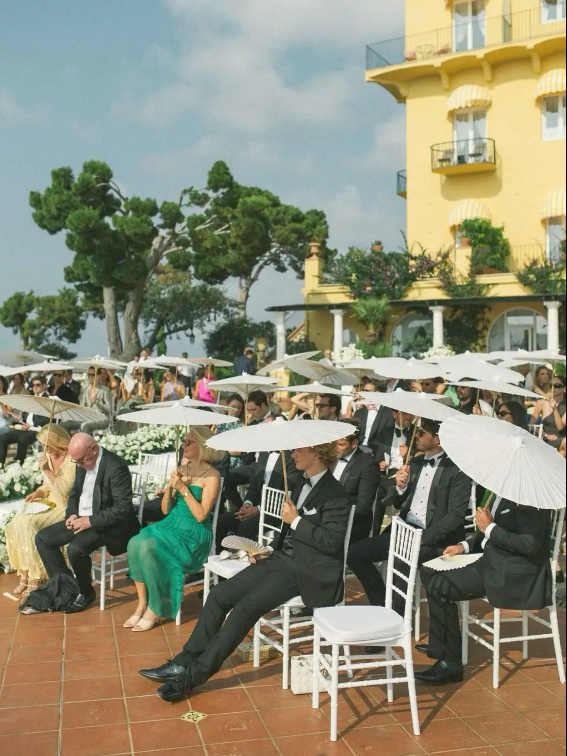 10-30PCS Paper Parasols 60/80cm Bamboo Umbrellas Wedding Paper Umbrellas Party Favors for Bridal Shower Centerpieces Photo Props