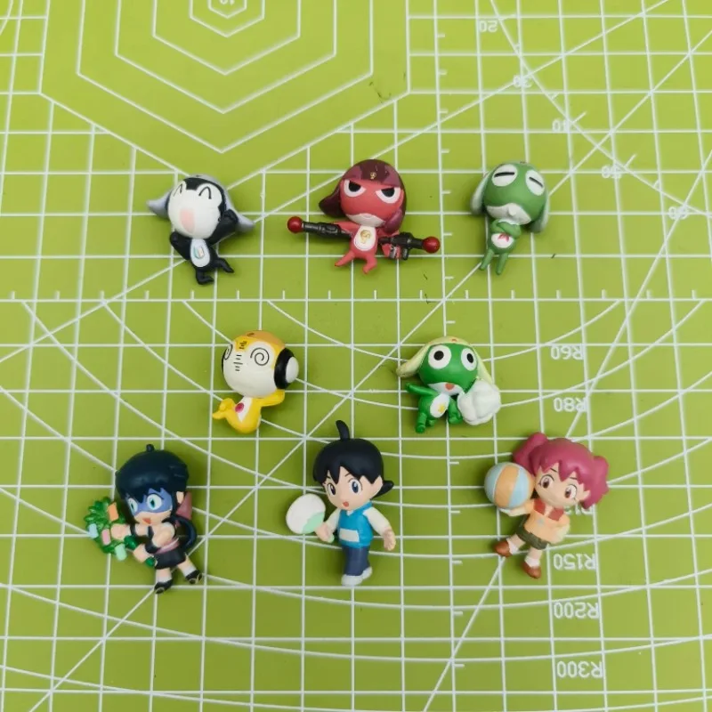 Bandai Bulk Keroro Gunsoo Kikker Team Anime Beeldje Hanger Sleutelhanger Actiefiguren
