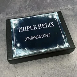 Triple Helix Magic Tricks Playing Cards Poker Decks Appearing Close Up Street Illusion Gimmick Mentalism Puzzle Toy Magia Card