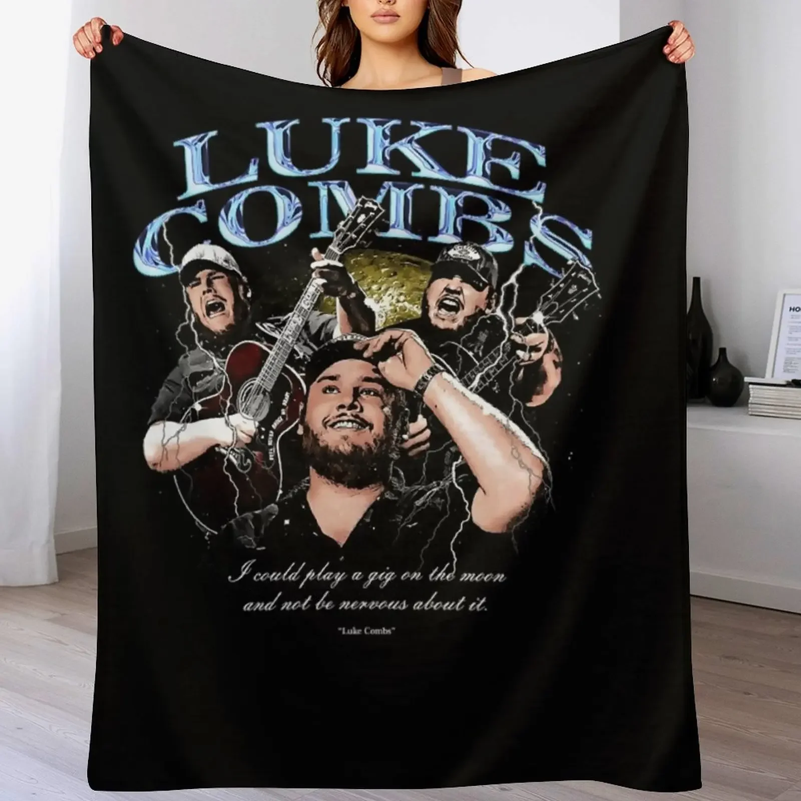 

Luxury Weighted Throw Blanket with Luke Music Combs Design Pack for Cozy Comfort