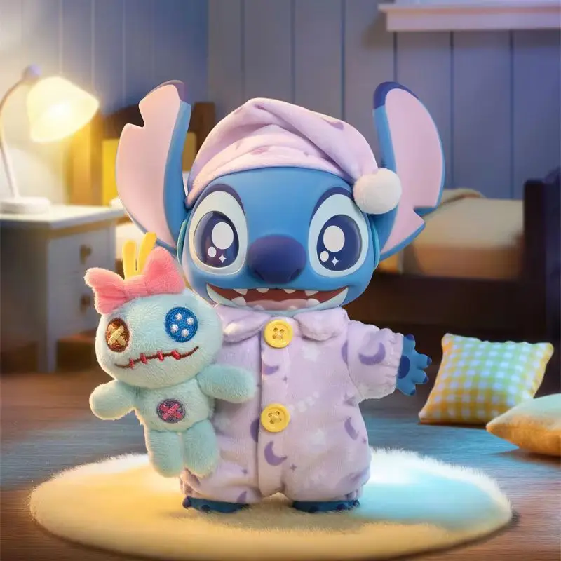 Stitch Dress Up Show Series Blind Box ตุ๊กตาไวนิลของเล่นอินเทรนด์เล่นแอ็คชั่นฟิกเกอร์ของสะสมของขวัญวันเกิดสำหรับแฟนๆ