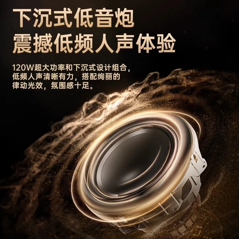 Oberteil mit HARMAN glasiertem kabellosem Bluetooth-Lautsprecher, Heim-Desktop-Audio, hohe Klangqualität