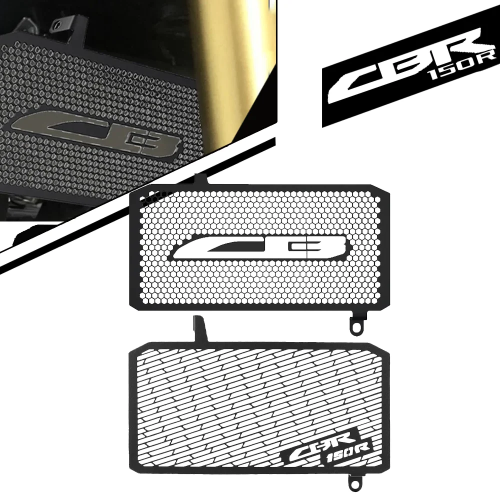 

FOR HONDA CBR150R 2016-2023 2024 2025 CNC Aluminum Radiator Grille Grill Guard Protector Cover Protection Motorcycle Accessories