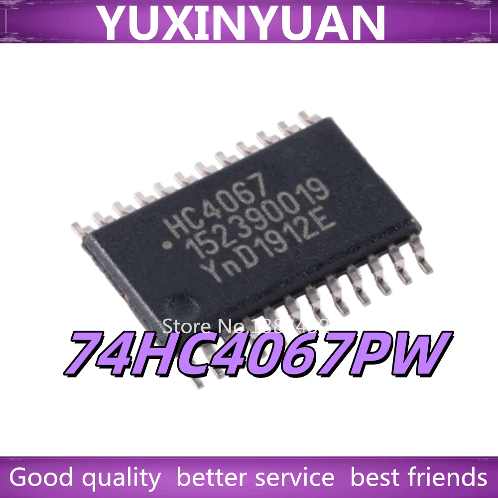 (10PCS)100% New 74HC4067PW 74HC4067 HC4067