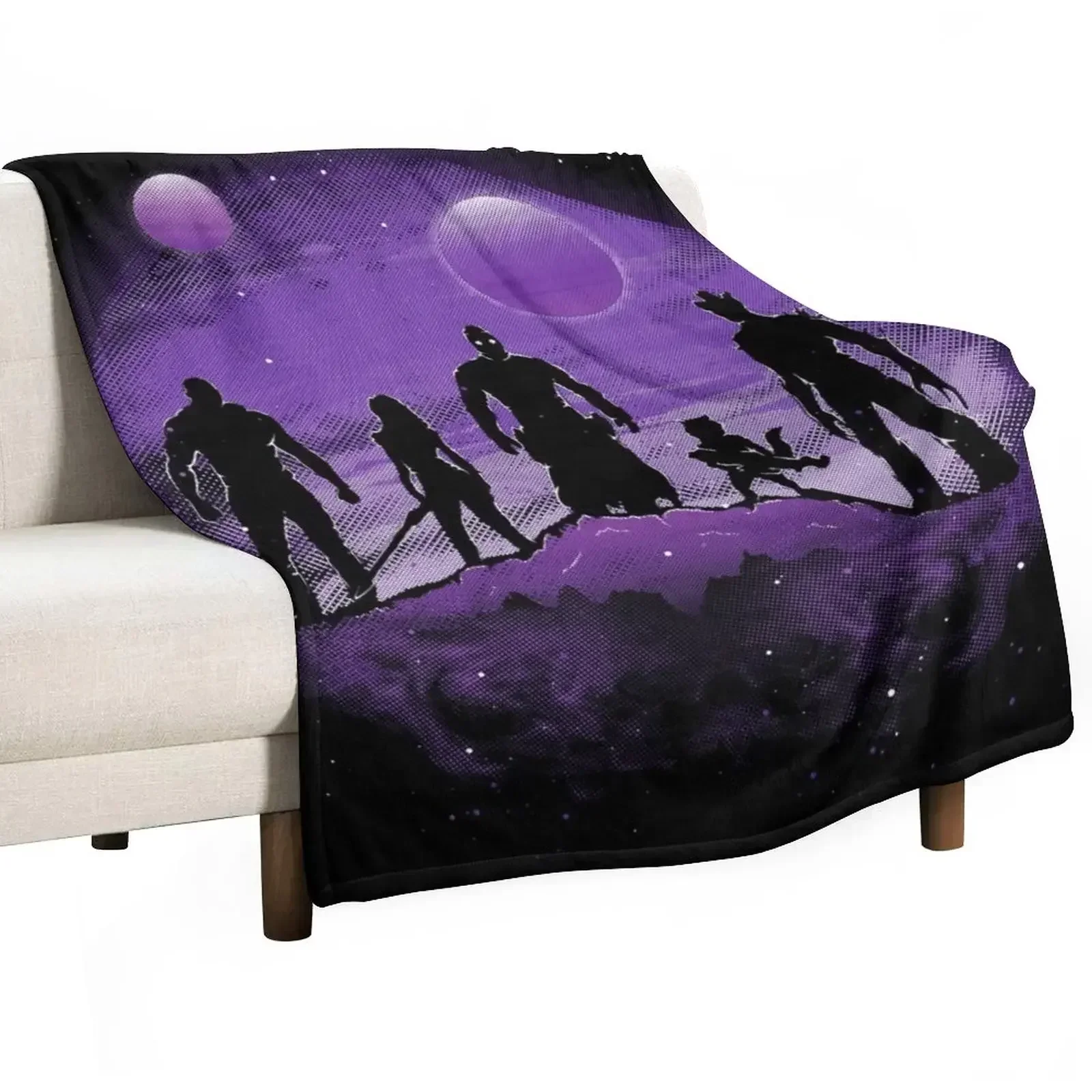 Guardians Throw Blanket Picnic Flannel valentine gift ideas Large Luxury Designer Soft Plush Plaid Blankets