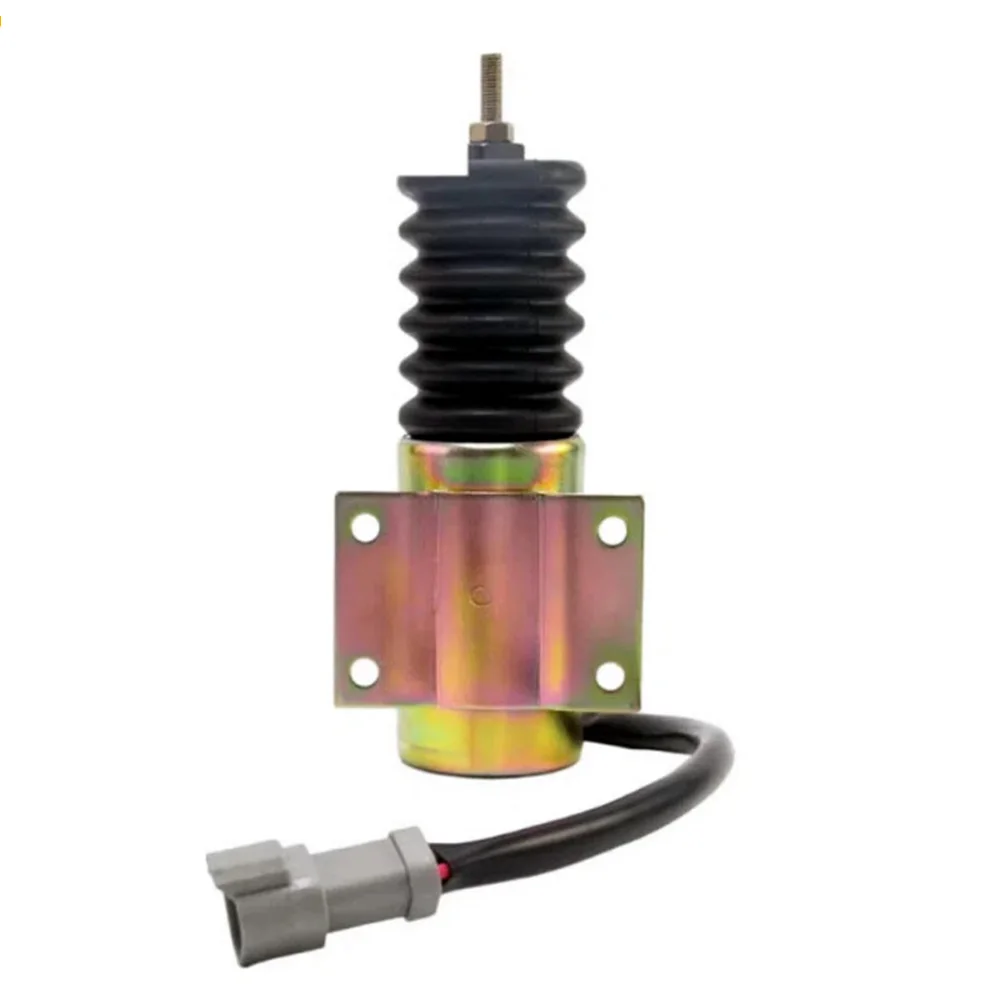 12V Fire Stop Solenoid Valve P613 A52V12 for Diesel Engine Units Agricultural Equipment and Construction Machinery