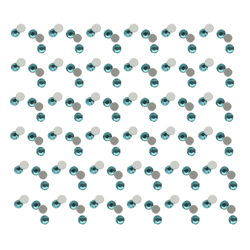 

2880Pcs Crystal Glass Rhinestones Nail Gems Multi Sizes Flatback for Nail Art DIY Manicure Decorations Crafts Glass Rhinestones
