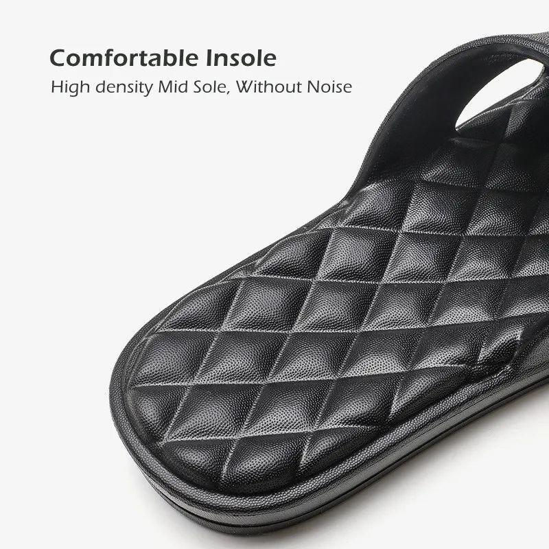 Zapatillas de talla grande 48 49 50 51 para hombre, zapatillas de playa con plataforma para el hogar, chanclas de baño suaves antideslizantes,