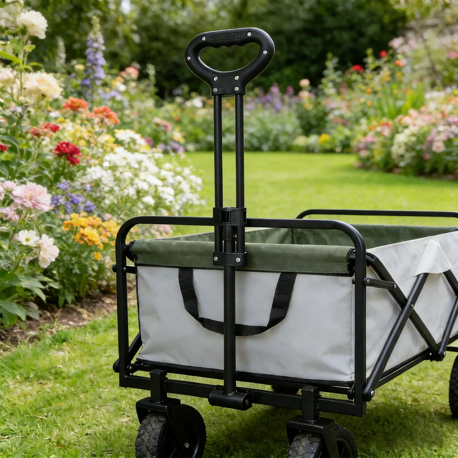 1Set Folding Wagon Handle Repl - Outdoor Camping Trolley recension och pris