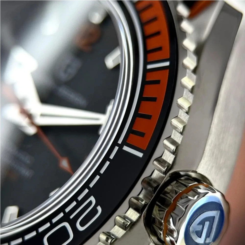 PAGANI DESIGN 42MM Japan movement Men Mechanical Watch 100M Waterproof Sapphire Crystal Ceramic Bezel Men Automatic Wristwatches