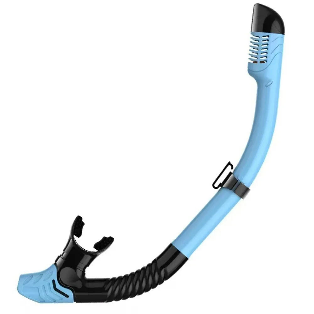 

Силиконовая трубка для дайвинга с полностью сухим клапаном, сухой шноркель, удобный мундштук, быстросъемный зажим