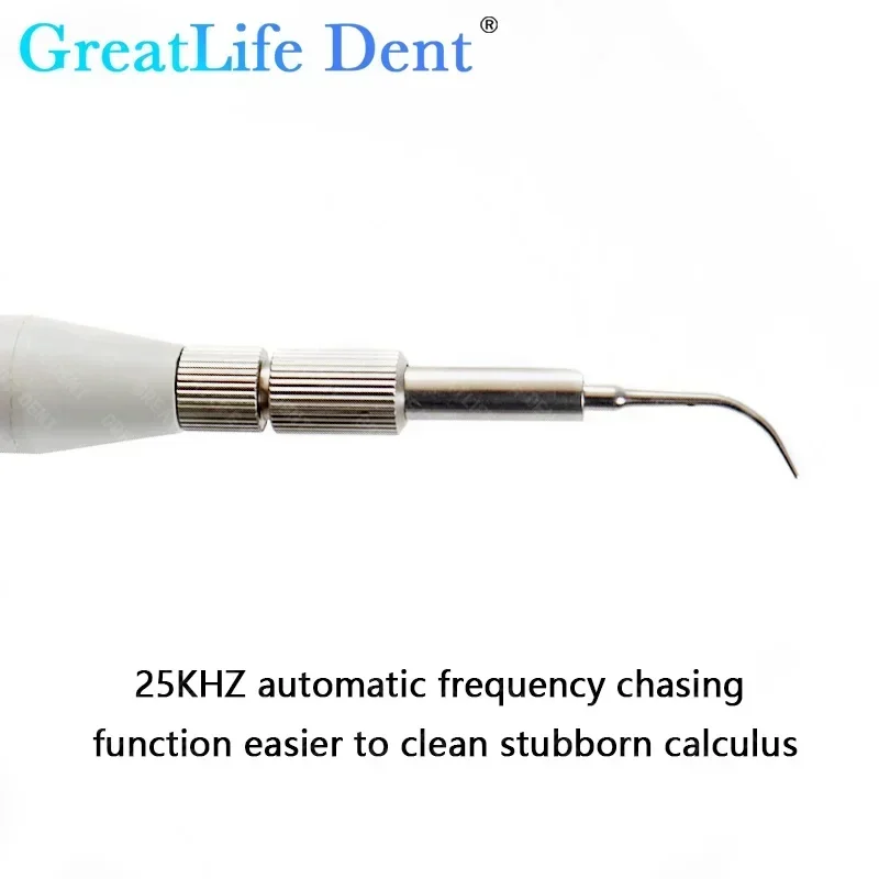 GreatLife Dent-dientes dentales indoloros veterinarios, limpiador ultrasónico 3 en 1, escalador, tratamiento periodontal y dispositivo pulidor de aire