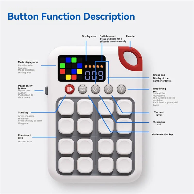 AINY-For Brain Development Child Education Sudoku Board Game Kids Memory Training Concentration Puzzle Tabletop Games