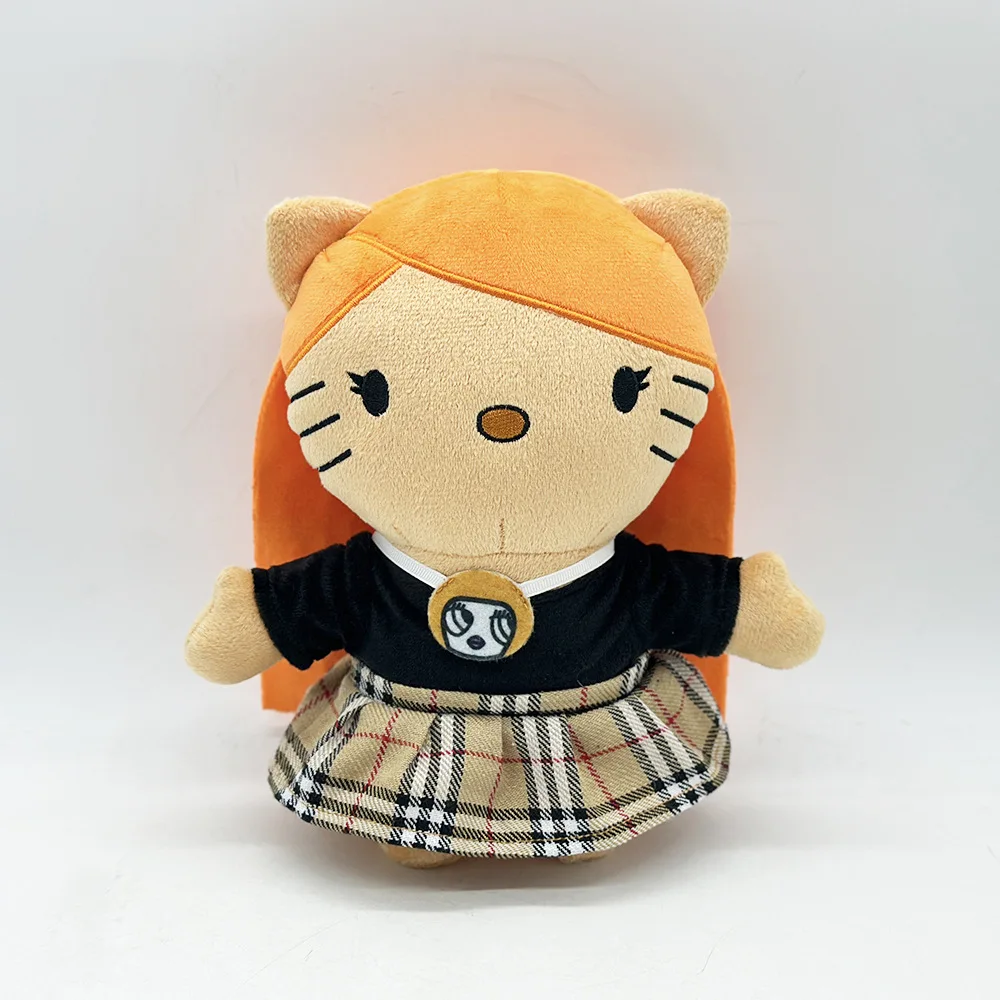 

Hello Kitty as Rapper Singer Ice Spice Plush Doll Plushies Stuffed Toys Cute Kids Boys Girls Birthday Christmas Gifts