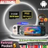 Retroid Pocket 5 RP5 Console de jeu portable rétro Consoles de jeux vidéo Android13 5.5 pouces OLED HD écran SD865 8 + 128G 512G PSP PS2 1