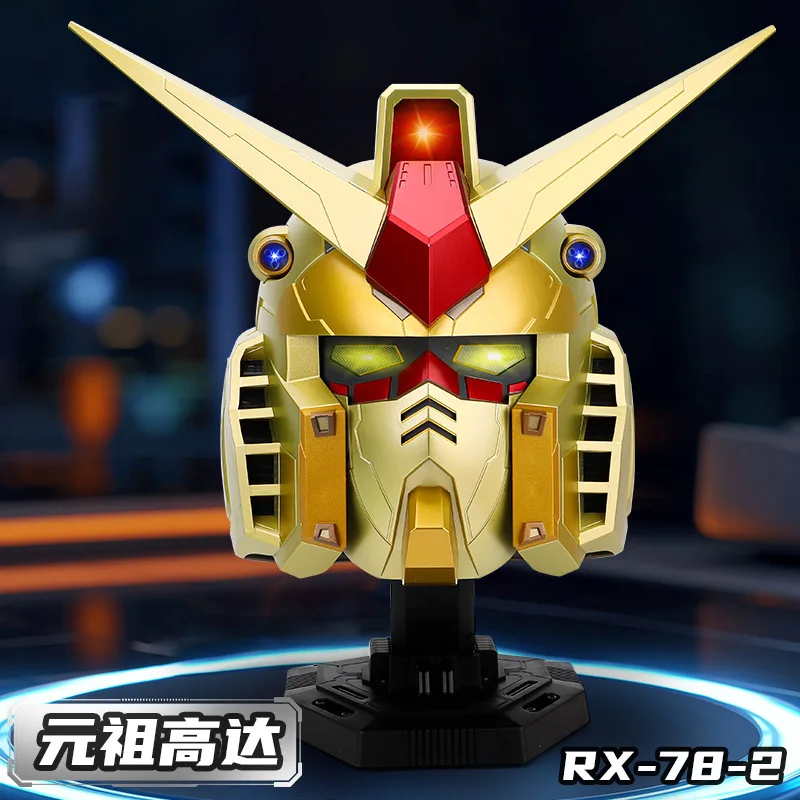 RX-78 BN Head Series met displaybasis Draagbare helm Gedetailleerde cosplay-rekwisieten Desktopornamenten Collectie Speelgoedcollectie Geschenken