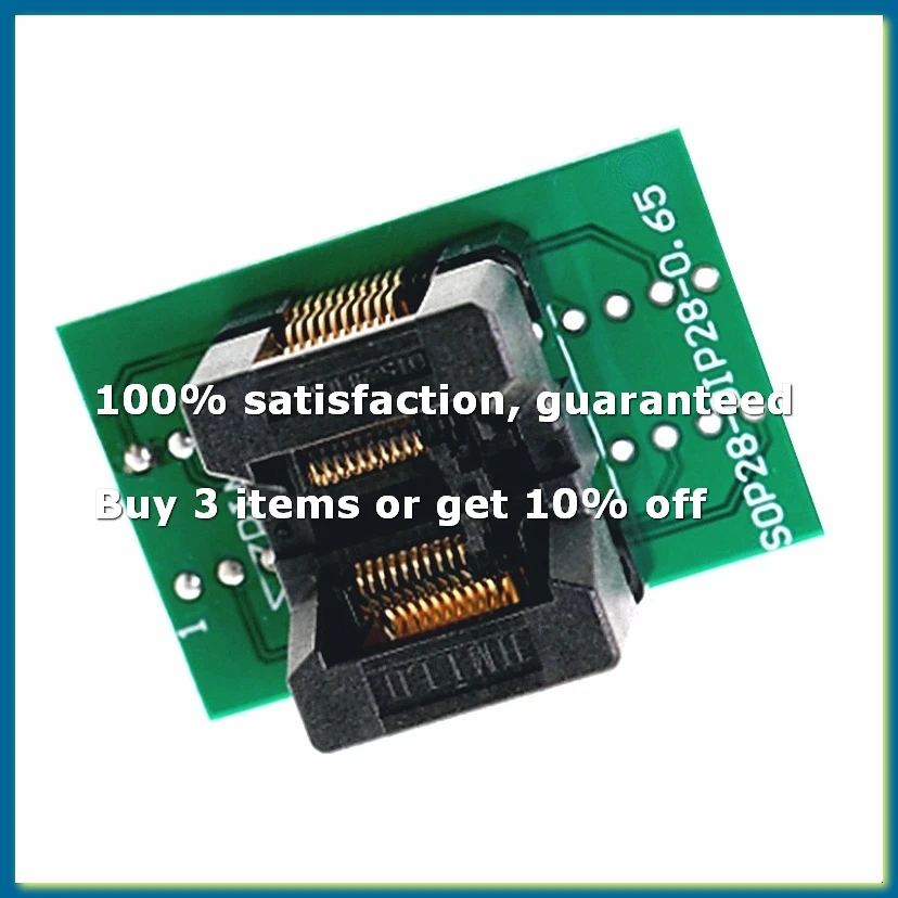 TSSOP20 Burn Block SSOP20 Chip Test Socket Programming Adapter OTS28-0.65-01-DTA9