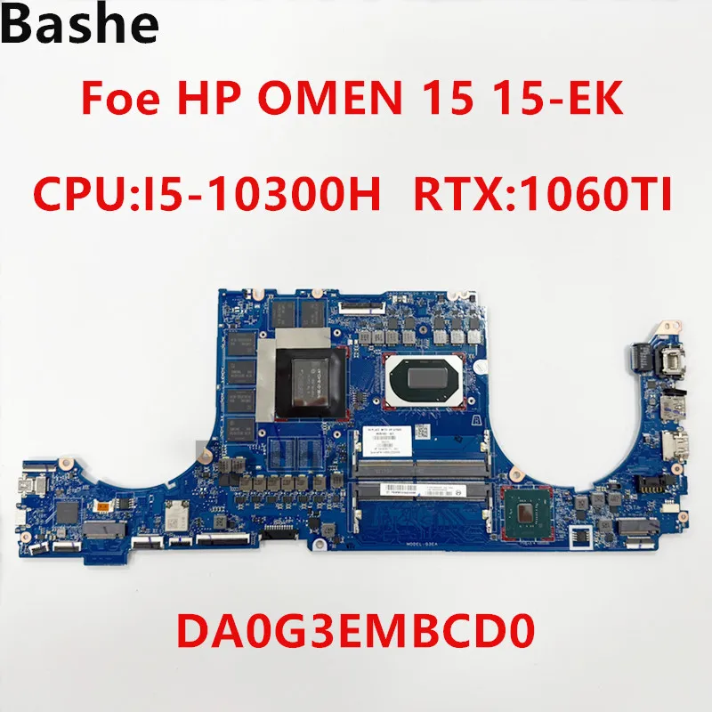 

L98746-601 Материнская плата процессора Mit I5-10300H DA0G3EMBCD0 для HP 15-EK Материнская плата ноутбука RTX1060TI 100% Getestet Gu