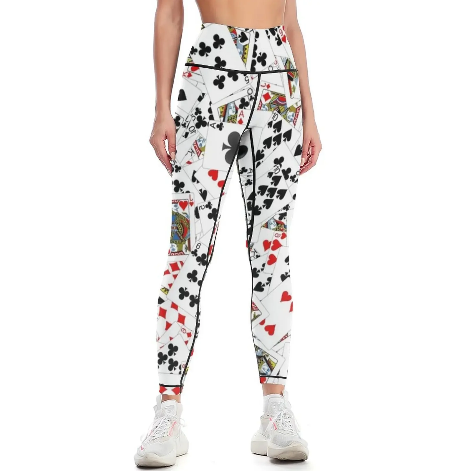 

Playing cards Leggings flared harem pants Womens Leggings