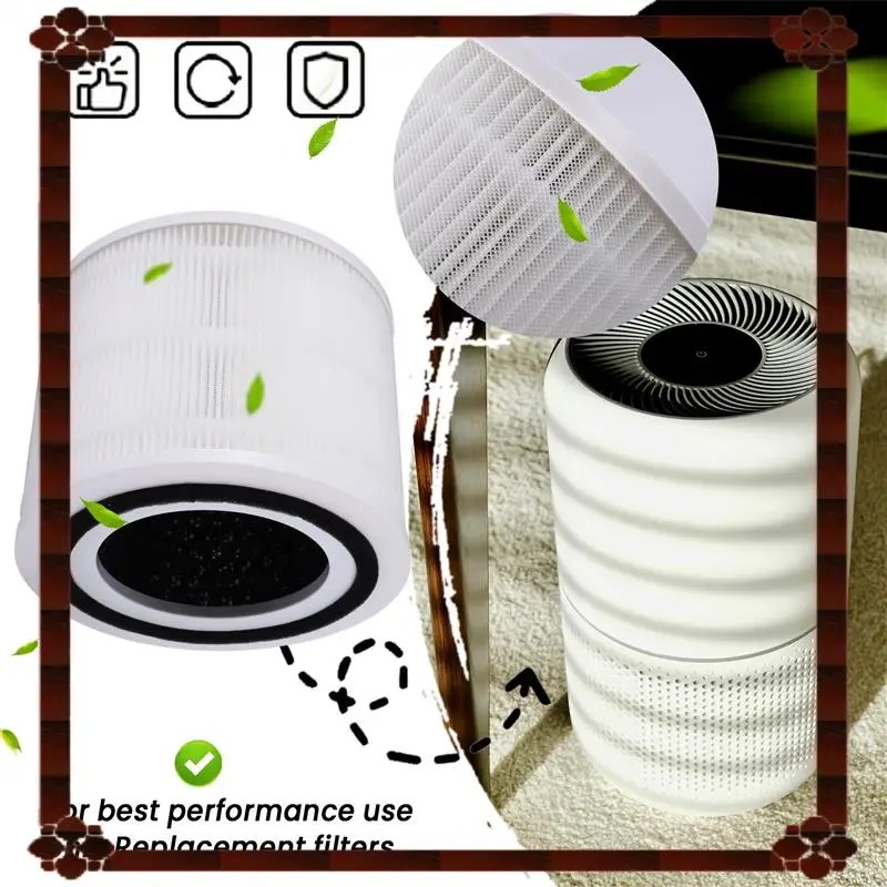 تسليم 24 ساعة Core 300 مرشحات الهواء استبدال فلتر HEPA الحقيقي لأجهزة تنقية الهواء LEVOIT Core 300 Core 300-RF 1 Pack