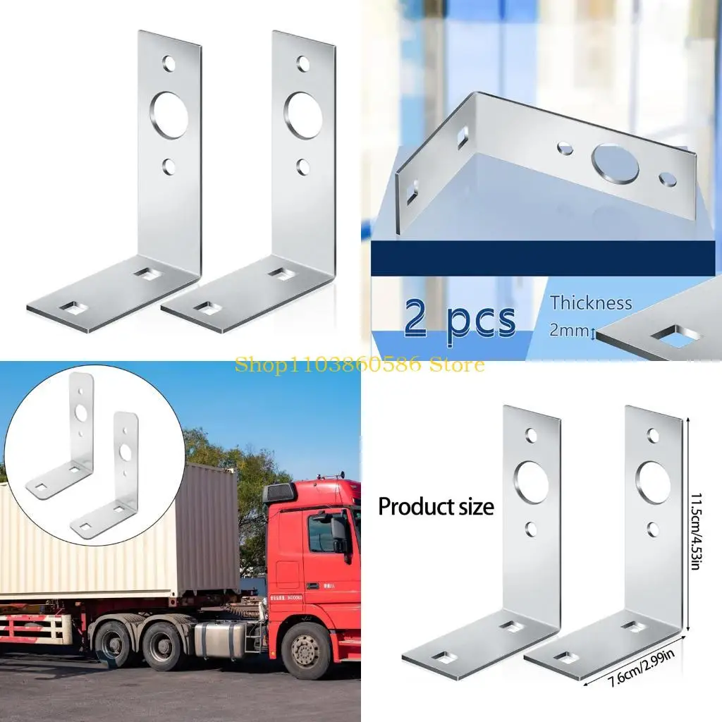 

242A Rust Pain Praincing Traince Crants Crackets Metal L Light Mount Stand Universal