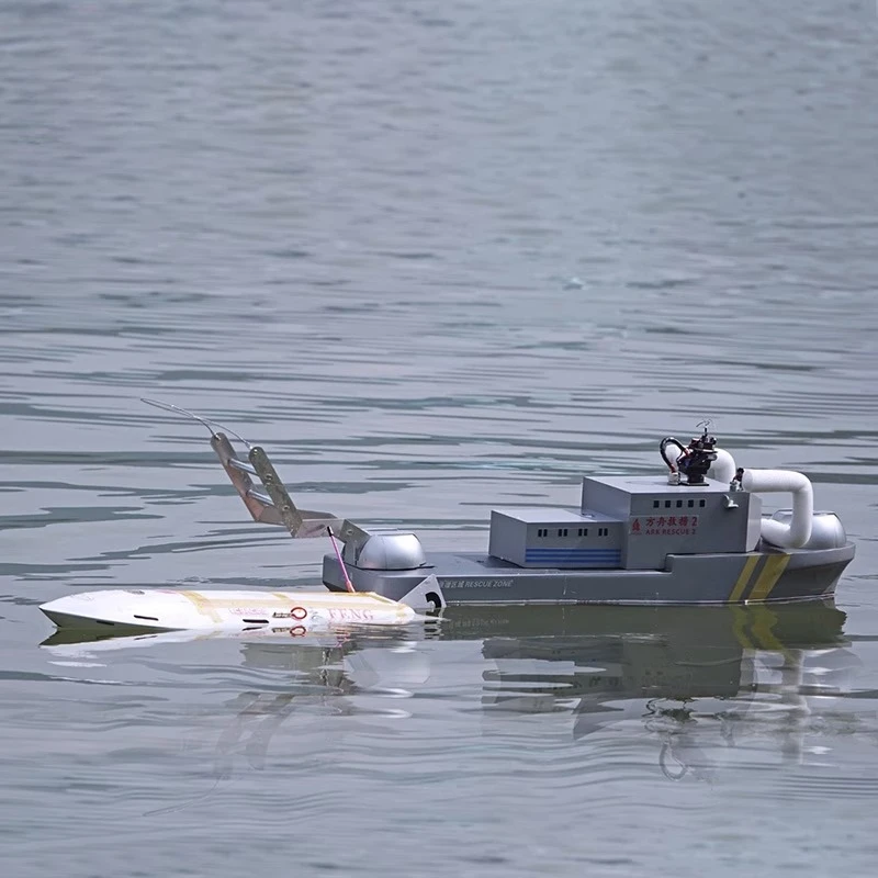 RC Boot 78,5 cm Arche Rettungs Fernbedienung Boot Drehbare Kamera Fernbedienung Boot Modell RTR Erwachsene Spielzeug