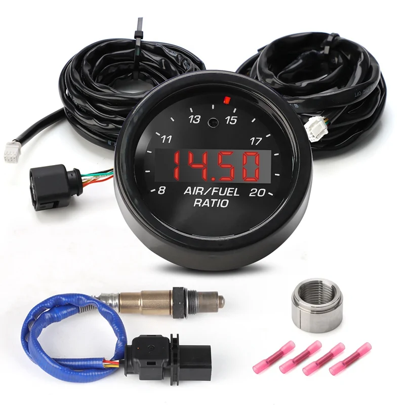 

O2 Air Fuel Ratio Gauge Kit EM 30-0300 X-Series Wideband LSU 4.9 0258017025 Oxygen Sensor