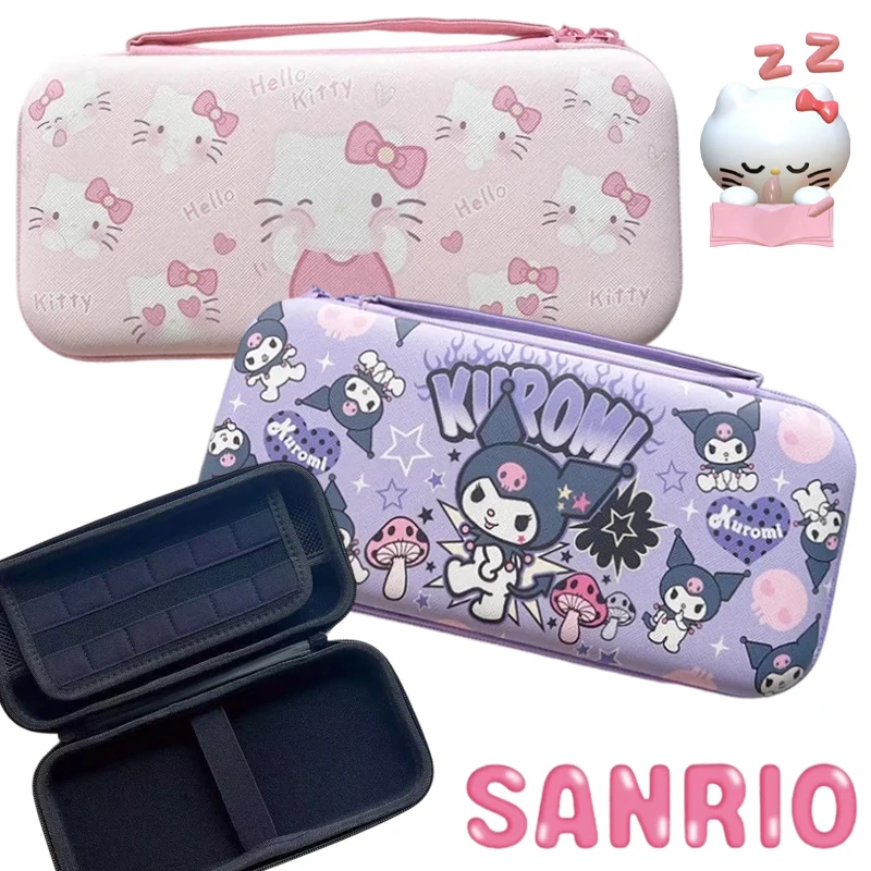 

Sanrio Hello Kitty сумка для хранения Nintendo Switch OLED NS защитный чехол для консоли Joycon игровой аксессуар дорожная портативная сумка