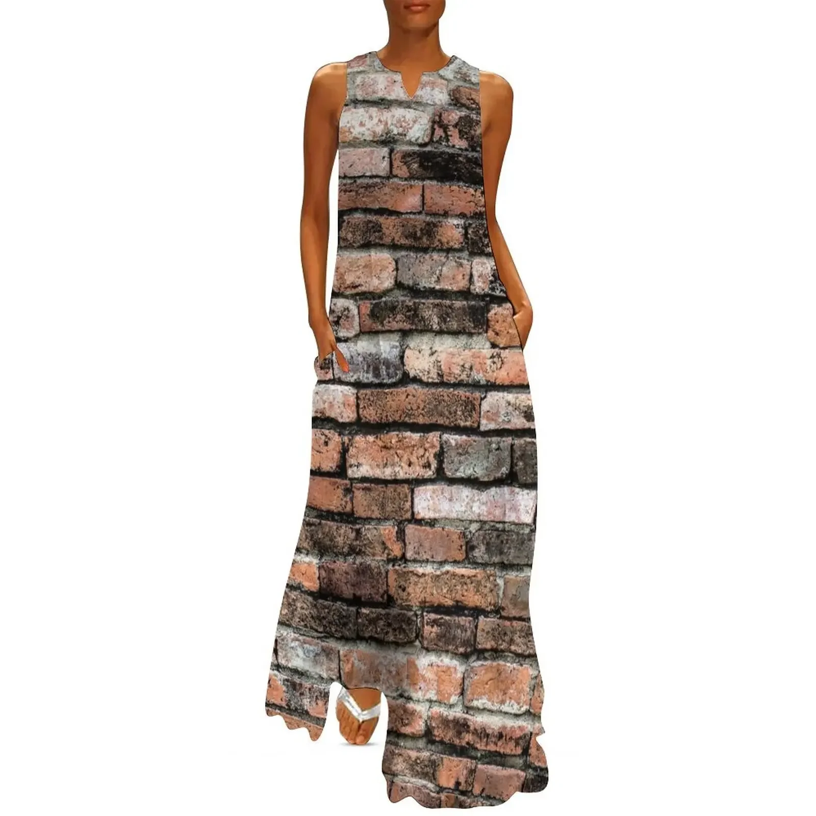 

Brick Wall Long Dress Dress for girls Evening dresses Evening gown Woman clothing