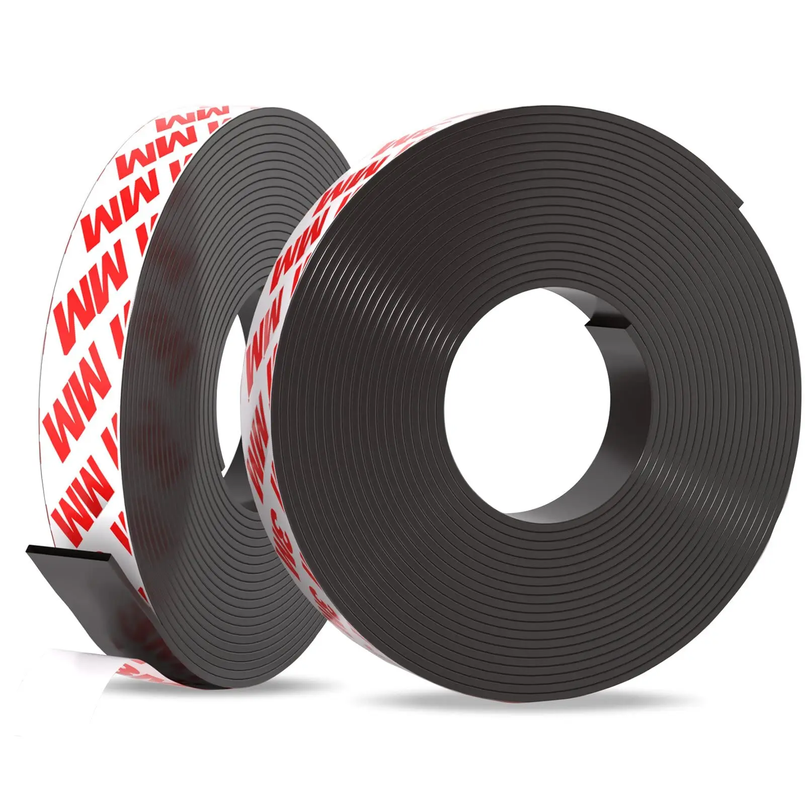 

Magnetic Tape Magnet Tape Roll Strong Adhesive Backing Perfect for DIY Projects Whiteboards Fridge Organization Flexible 10Meter