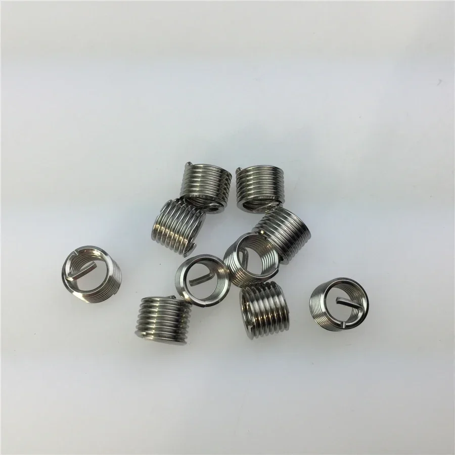 Auto Repairing Parts Stainless Steel Wire Screw Cap Screw Jacket Wire Tape Sleeve Set M8 * 1.25-1.5D