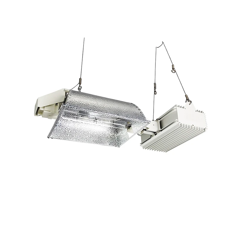 Hydroponics 1000w de double ended grow light fixture/ double ended aluminum reflector/ 1000 watt hps grow lights