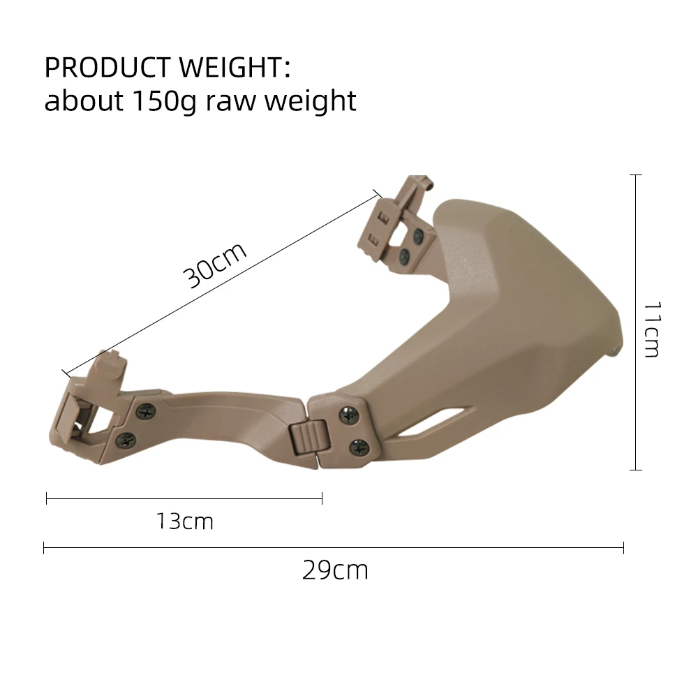 BOOIU Folding Tactical Face Mask Windproof Dustproof for Outdoor Training Realistic CS Airsoft Paintball Games