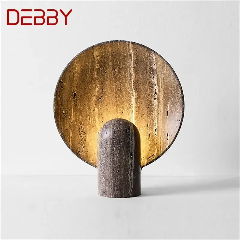 

DEBBY Nordic Настольный светильник из смолы, современный светодиодный простой креативный дизайн, настольная лампа для дома, гостиной, спальни, декоративная