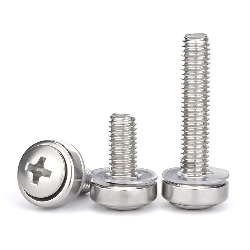 Weiyi M5 M6 SUS304 Stainless Steel Square Elastic Rack Mount Server Cabinet Shelf Clip Floating Cage Nut Screw Combination Sets