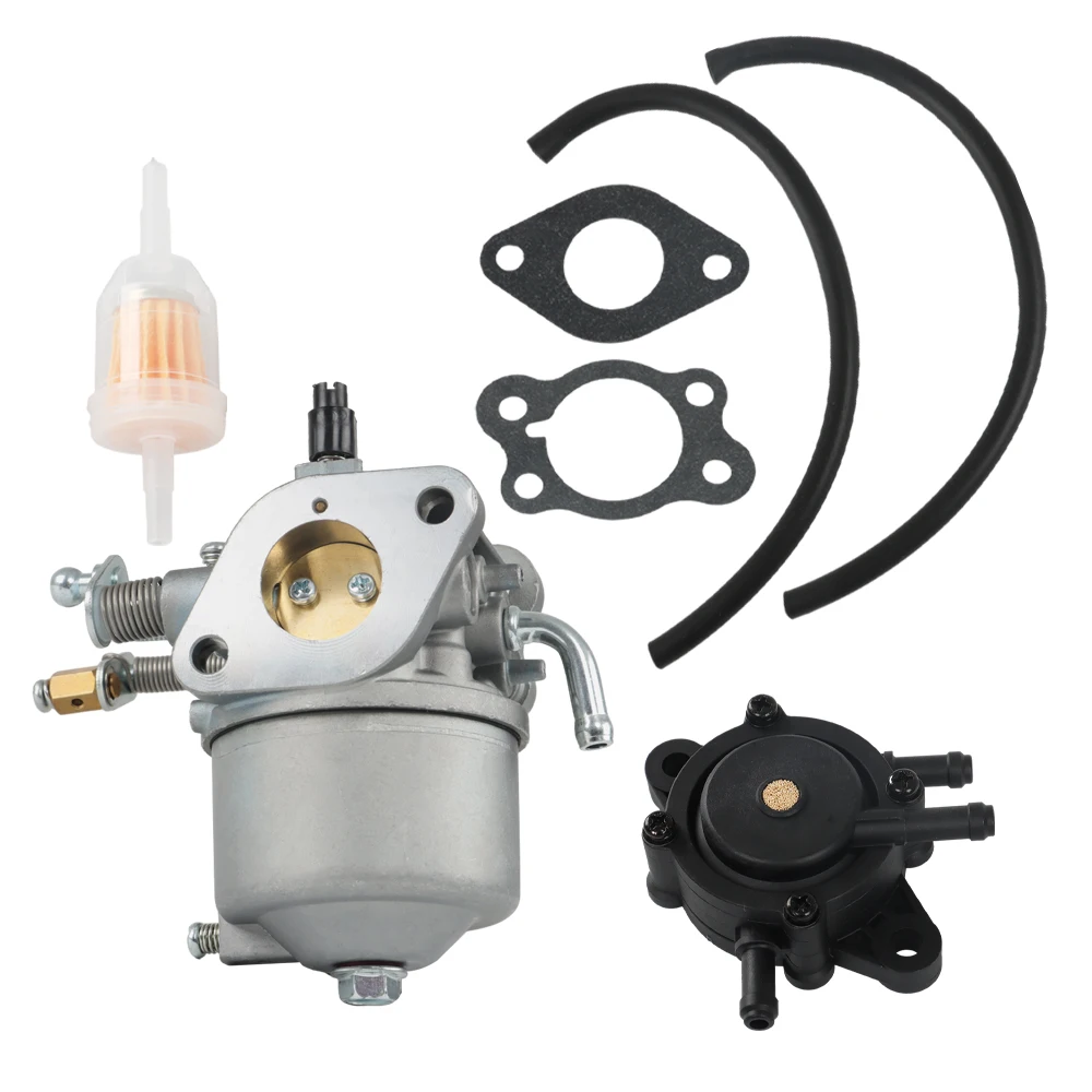 Carburetor with Fuel Pump & Filter for EZGO TXT Golf Carts 295cc EZ GO 1991-UP 72558-G05 17559