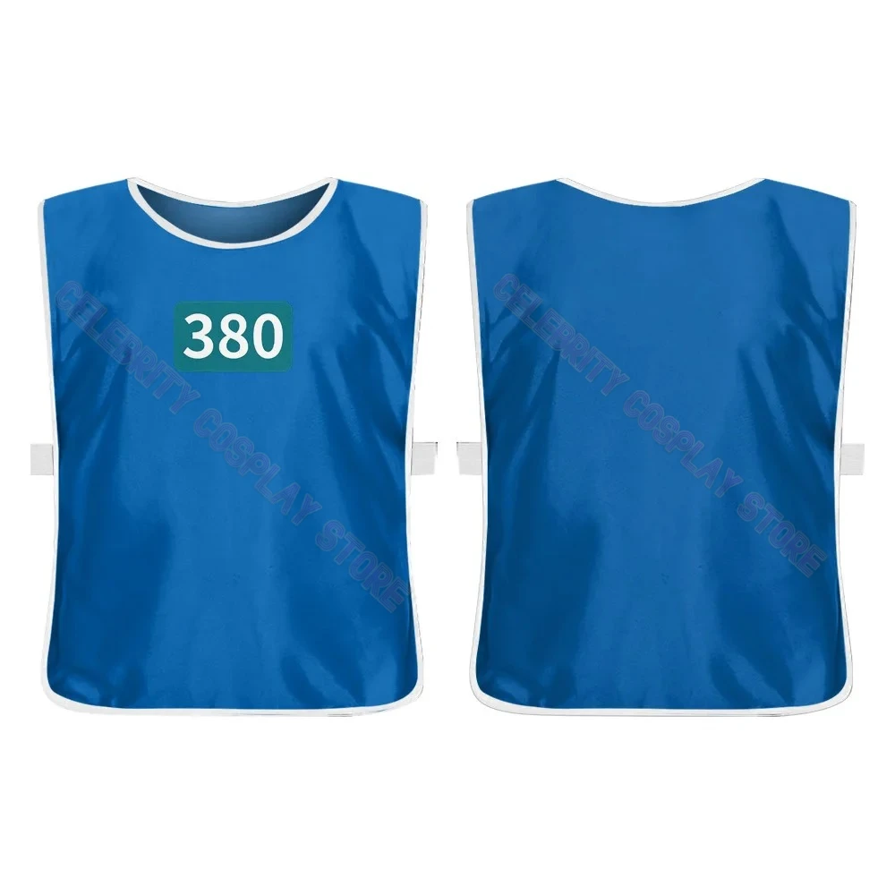 Korea TV Games Costume Disguise Seong Gi-Hun Cosplay Costume Tracksuit Halloween Party Clothes for Men Set Women New