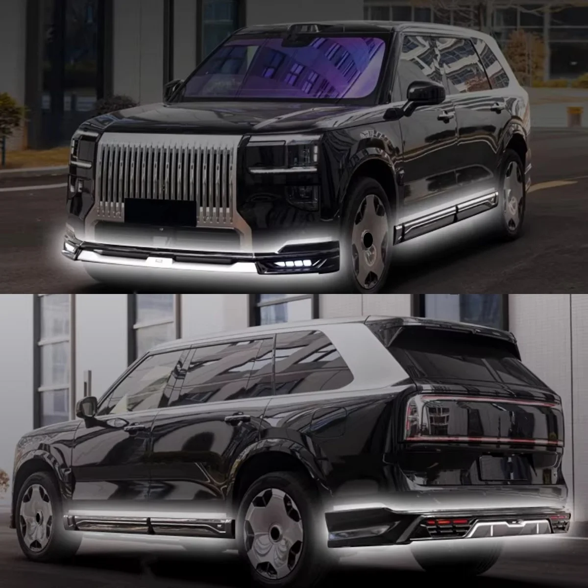 

Body Kit for ZEEKR 9X modified Sport style Surround Front lip Rear lip Side skirt Car Accessories