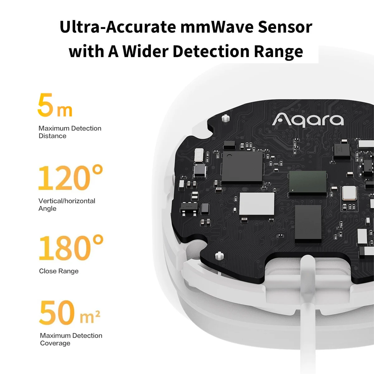 Aqara Human Presence Detector FP1 ZigBee 3.0 Smart Human Body Presence Motion Sensor Smart Home Work mit Aqara Home Homekit APP