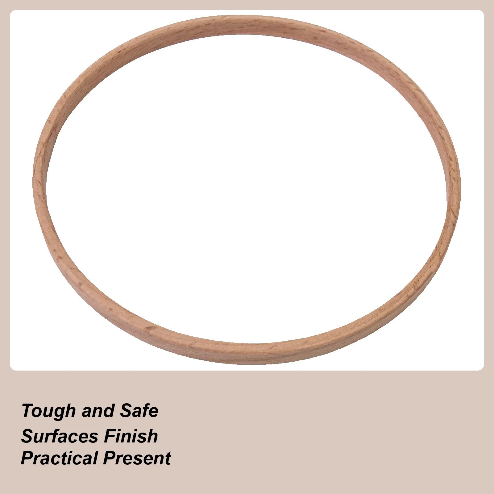 

Обруч для поделок, кольца для рукоделия, 10-компонентные деревянные круглые аксессуары для рукоделия, многоразовый инструмент для изготовления венков для студии, кабинета, спальни