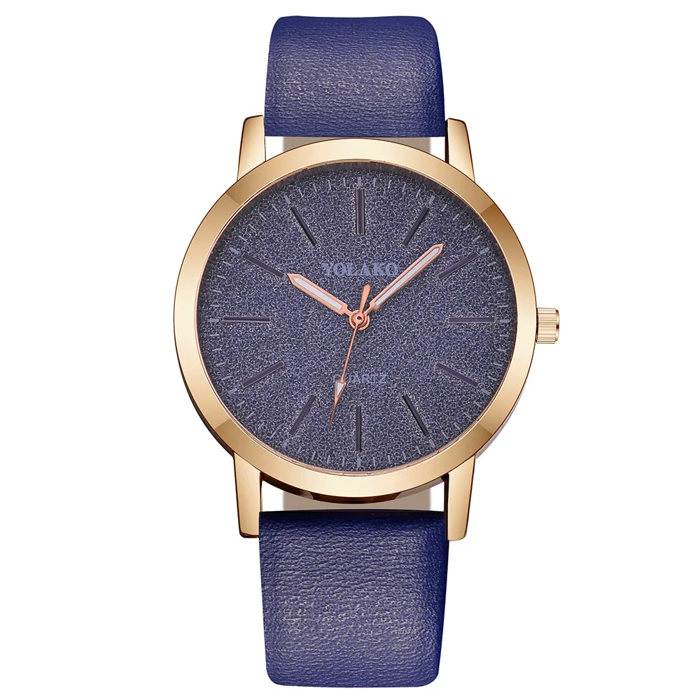 Montre en cuir à quartz pour femme, montres-bracelets pour femme, marque de luxe, mode féminine