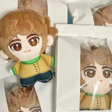 【Auf Lager】The Beatles Plüschpuppe Lennon George Harrison Ringo Starr Paul Plüsch-Ornament-Kollektion Geburtstagsgeschenk für Bandfans – Detail 4