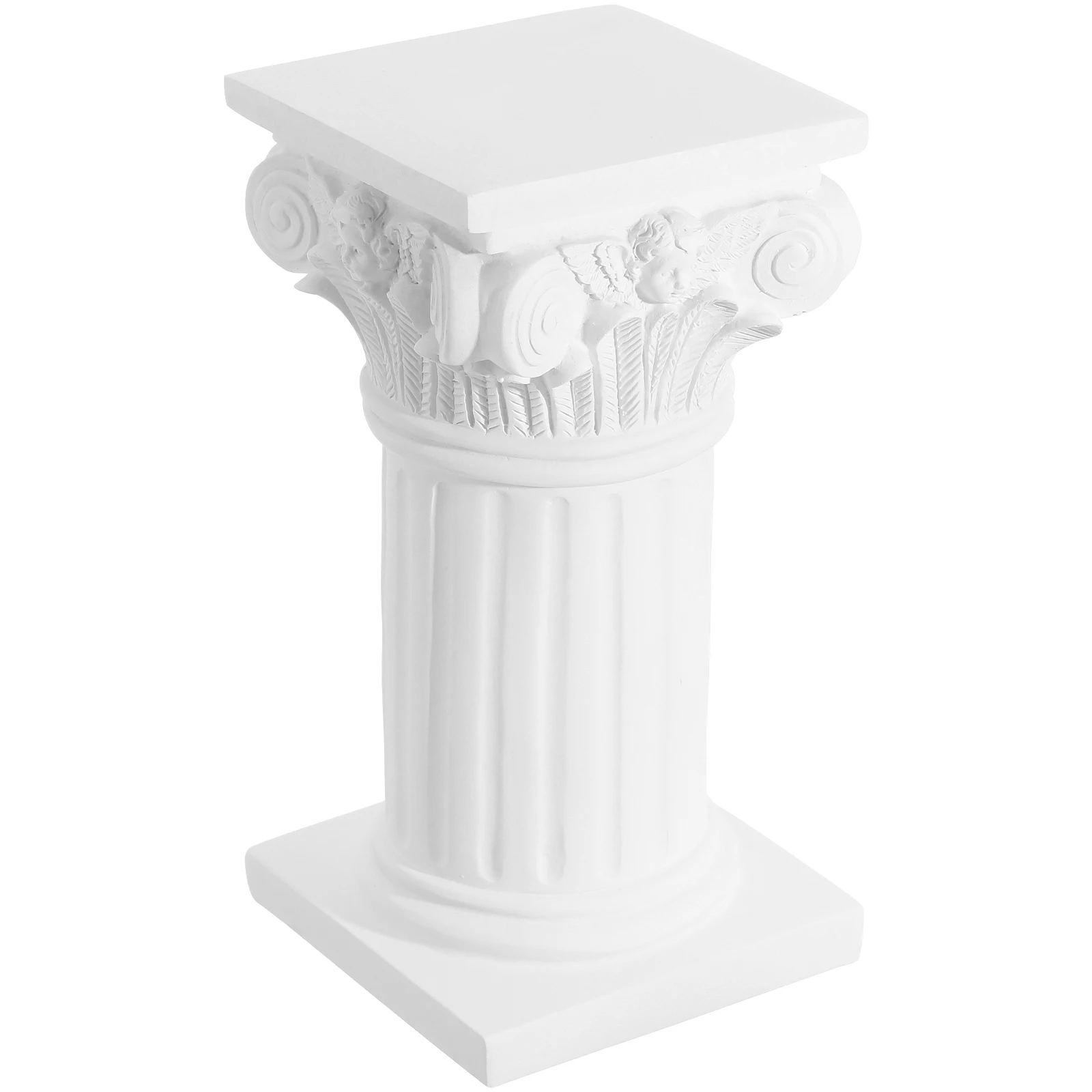 

1Pcs Roman Column Statue Chic Home Decor Piece Suitable for Patio Dining Room Party Event Landscape Setup Roman Pillar Statues