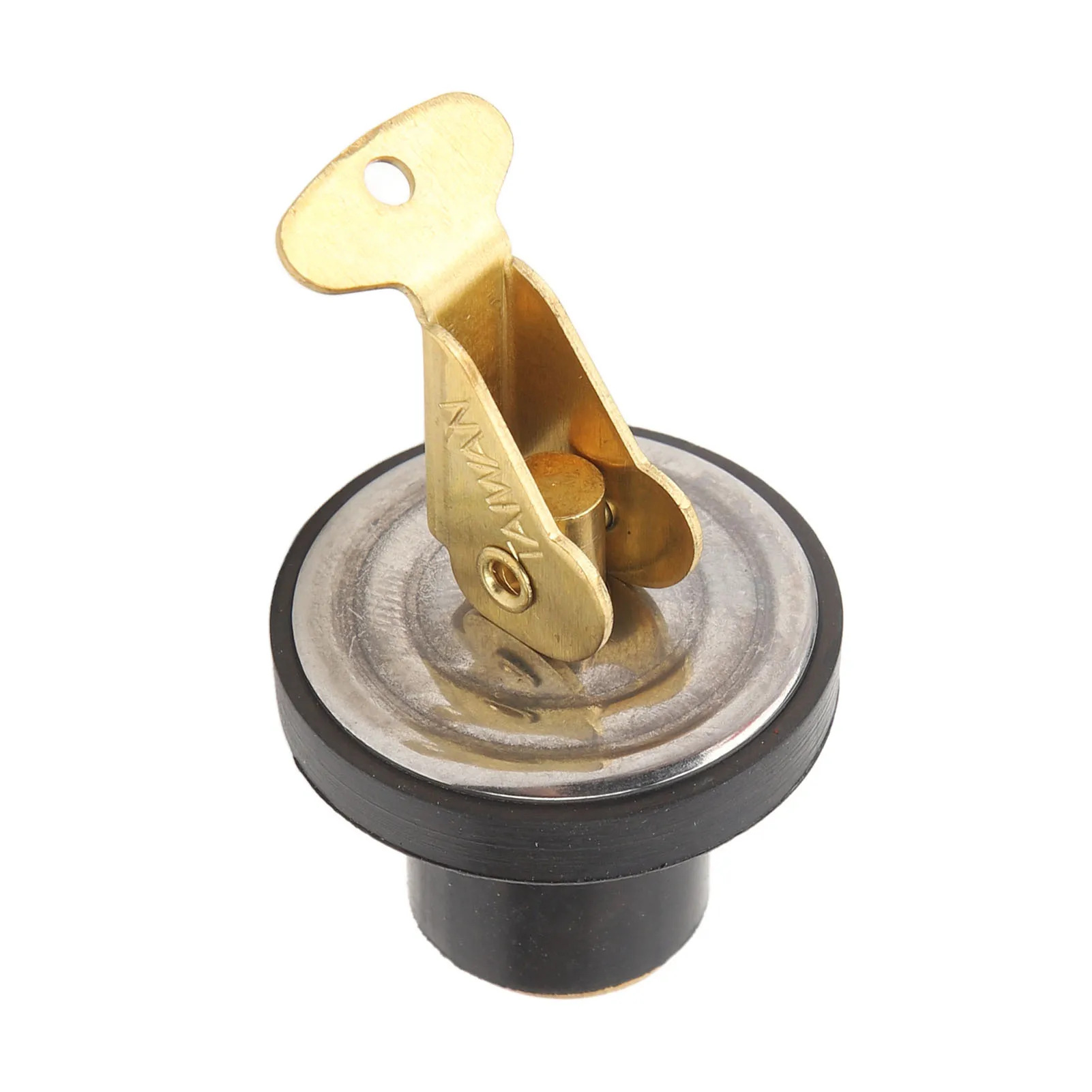 Brass Drain Plug Brass Drain Plug Rugged Rustproof Strong Sealing Compression Drain Plug for Boat Marine Sinks Beams Baitwells