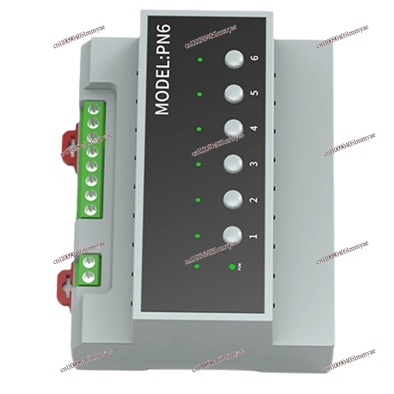 

Smart Zigbee 6CH Relay Switch Module Remote Control Appliance Control Module Supports 3-Way Motor Control